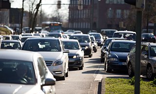 Verkehr aktuell am Montagmorgen. - Symbolfoto Oliver Krato