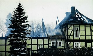 Nicht alles war zerstört. Der Nordteil, der Anbau des Fürstbischofs aus dem Jahr 1717, blieb teilweise erhalten. - Karl-Heinz Artmann