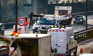 Es bleibt dabei: Formale Gründe verhindern durchgängig Tempo 80 auf dem Ostwestfalendamm. - Mike-Dennis Müller / www.mdm.photo