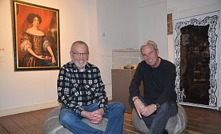 Werner Best (l.) und Hans-Peter Tietze vom Werburg-Verein ziehen Bilanz. - Mareike Patock