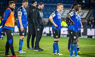Die Niederlage gegen Viktoria Köln im Februar markierte den Tiefpunkt einer ohnehin schwierigen Saison für die Bielefelder Mannschaft. - Sarah Jonek