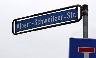 An der Albert-Schweitzer-Straße ereignete sich der Autobrand. - Niklas Krämer