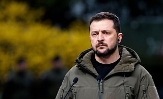 Die USA sollen auch ihn ausspioniert haben: Der ukrainische Präsident Wolodymyr Selenskyj. - Michal Dyjuk/AP/dpa