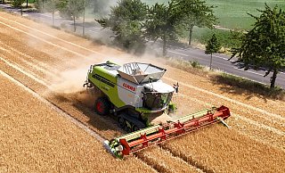 In dem neuen Vorfertigungszentrum des Landmaschinenherstellers Claas im Kreis Gütersloh werden auf 9.000 Quadratmetern Mähdrescherkomponenten bis zu einer Größe von 2,50 Meter produziert. - Peter Gercke/dpa