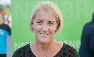 1996 wurde sie Olympiasiegerin: Astrid Kumbernuss. - Stefan Sauer/dpa-zentralbild/ZB
