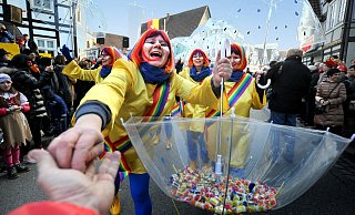 So bunt war's im vergangenen Jahr beim Rietberger Karneval. - Andreas Frücht