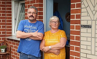 Hans-Dieter Harbert und Monika Harbert-Hallerdei sind aus der Quarantäne frei - ihr jüngster Sohn noch nicht.  - Marc Uthmann