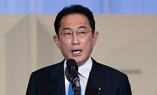 Neuer Regierungschef Japans soll der frühere Außenminister Fumio Kishida werden. - Foto: Carl Court/Pool Getty Images/AP/dpa