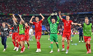 Die Dänen freuen sich auf das Achtelfinale gegen Deutschland. - Sven Hoppe/dpa