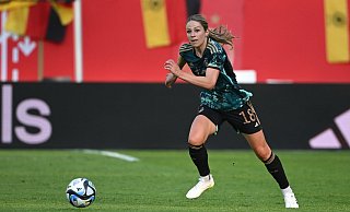 Beendet ihre Nationalmannschafts-Karriere: Melanie Leupolz. - Sebastian Christoph Gollnow/dpa