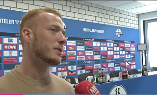 SCP-Kicker Sebastian Vasiliadis im Video-Interview. - NW