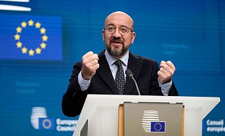 Charles Michel will bei den Europawahlen im Juni 2024 kandidieren. - Virginia Mayo/AP/dpa