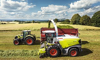 Mehr als 45.000 Einheiten des immer weiter modifizierten Feldhäcksler Jaguars hat das Harsewinkeler Unternehmen Claas mittlerweile gebaut. - Claas