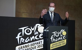 Tour-Chef Christian Prudhomme. - Foto: H.Bilbao/EUROPA PRESS/dpa