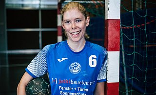 Vorfreude auf Handball: Valerie Vaquet vom TuS Brake. - Leslie Johannmeier