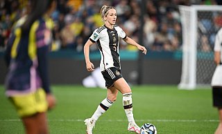 Kathrin Hendrich hat ihren Vertrag mit dem VfL Wolfsburg vorzeitig verlängert. - Sebastian Christoph Gollnow/dpa