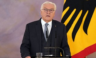Bundespräsident Steinmeier hat die Auflösung des Bundestags bekannt gegeben. - Sören Stache/dpa