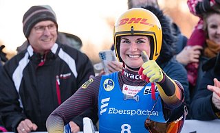 Aufholjagd gekrönt: Julia Taubitz wieder Gesamtweltcup-Siegerin - Marius Becker/dpa