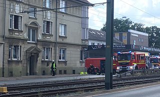 Die Feuerwehr im Einsatz. - Peter Unger