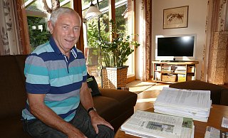 Aktenfresser: In zehn Jahren haben sich eine Menge Unterlagen bei Reiner Ebmeier angesammelt. - Thorsten Mailänder
