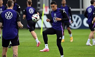 Jamal Musiala soll bei der EM einer der Leistungsträger im DFB-Team sein. - Federico Gambarini/dpa