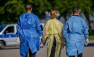 Gemeinsam auf Coronamission: Ordnungsamt und Gesundheitsamt in Bielefeld. - Andreas Zobe