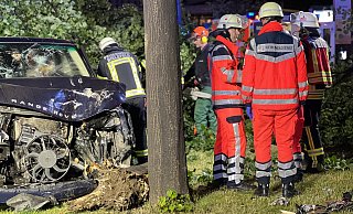 Schwerer Unfall auf dem Bielefelder Jahnplatz. - Paul Brinkmann