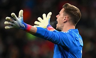 Gegen Peru ohne Gegentor: Deutschlands Torwart Marc-André ter Stegen. - Arne Dedert/dpa