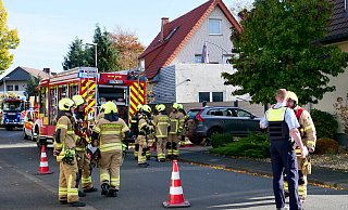 Lebensgefährliche Kohlenmonoxidvergiftungen erlitt ein Mann eines Wohnhauses an der Mühlenteichstraße. - Ralph Meyer