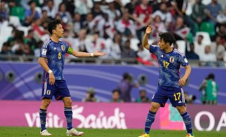Japan steht beim Asien-Cup im Achtelfinale. - Aijaz Rahi/AP/dpa/Archivbild