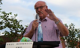 „Den Wirtschaftsstandort sichern“: Paul Hermreck (FWG). - Robert Becker