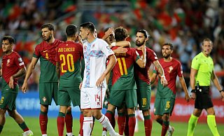 Portugal setzte sich deutlich gegen Luxemburg durch. - Joao Matos/AP