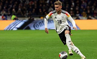 Gab sein Debüt im DFB-Trikot: Maximilian Mittelstädt. - Christian Charisius/dpa