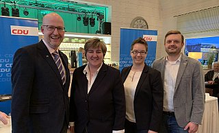 V.l.: Thomas Beck, Birgit Ernst, Dorothee Schuster und MIchael Schönbeck - Natalie Gottwald