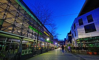 Normalerweise ist seit Ausbruch der Corona-Pandemie tote Hose auf dem Bielefelder Boulevard.  - Sarah Jonek
