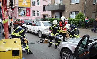 Eine große Überraschung erlebten die Polizeibeamten, als sie zum Unfallort kamen. - Charlotte Mahncke