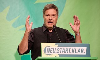 Robert Habeck führt die Grünen als Spitzenkandidat in die Bundestagswahl. (Archivbild) - Georg Wendt/dpa