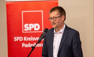 Der SPD-Kreischef Burkhard Blienert hat hohe Erwartungen an die neue Parteispitze. - Björn Leisten