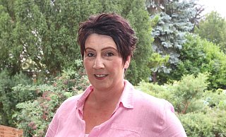 Silke Glander-Wehmeier, Bürgermeister-Kandidatin der Löhner Grünen. - Dirk Windmöller