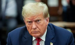 Falls Donald Trump wiedergewählt wird, könnte das wirtschaftliche Milliardenschäden in Deutschland verursachen (Archivbild). - Mary Altaffer/POOL AP/dpa