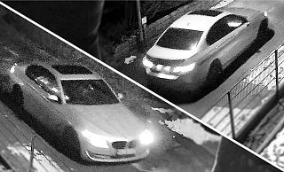 So sieht mutmaßliche Tat- und Fluchtfahrzeug aus, nachdem die Polizei fahndet. - Polizei
