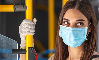 Auf eine Maske im Bus haben laut Padersprinter immer mehr Fahrgäste verzichtet. - Padersprinter