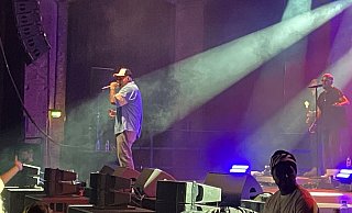 Pietro Lombardi gibt im Bielefelder Lokschuppen sein erstes Konzert nach den Vorwürfen der „häuslichen Gewaltanwendung“. - Heimo Stefula