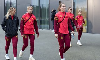 Nicht gegen Spanien dabei: Sydney Lohmann (vorn). - Jürgen Kessler/dpa