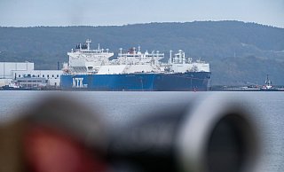 Über die Ostsee kam zuletzt wieder weniger LNG an Deutschlands Küste. - Stefan Sauer/dpa