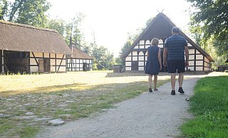 Im Museumshof Rahden muss eine Dachsanierung her. Teilweise regnet es schon durch. Wenn es um Geld aus der Dorferneuerung geht, will die CDU aber andere Prioritäten setzen. - Joern Spreen-Ledebur