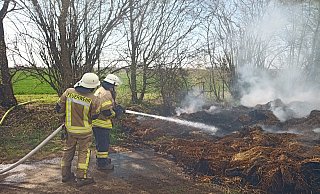 Die Feuerwehr war in Menne im Einsatz. - FFW