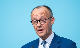 Bei der CDU-Pressekonferenz nach den Strategieberatungen der engsten CDU-Spitze geht es auch um die umstrittenen «Stadtbild«- Äußerungen von Kanzler und CDU-Chef Friedrich Merz. - Christophe Gateau/dpa