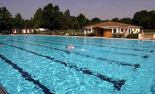 Das Senner Waldbad. - NW-Archiv