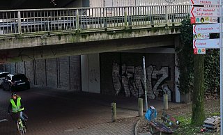 Der Besuch aus Berlin wurde in eine düstere Ecke unterm OWD gelockt. - Archivfoto Kurt Ehmke
